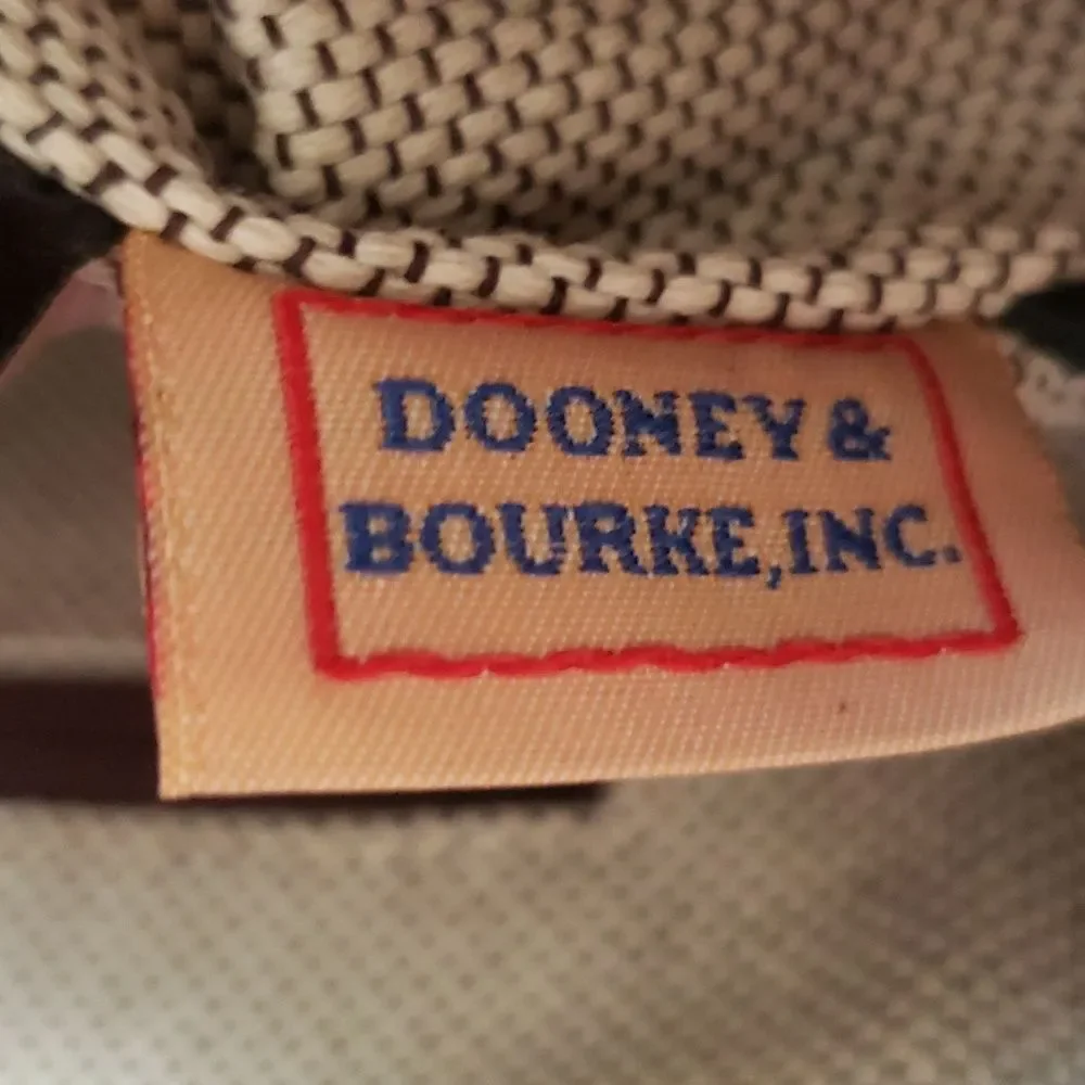 DOONEY BOURKE small black slouch T’Moro Pebble Leather Shoulder Bag